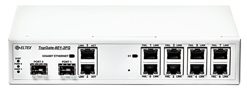 Оптический мультиплексор ToPGATE-8E1-2FG